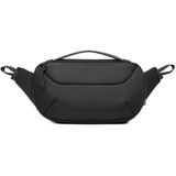 FMURY Erkek Omuz Çantası Bel Çantası Banliyö Spor Göğüs Çantası Sokak Havalı Crossbody Çanta, D, 27*15*7cm