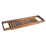 FMURY Küvet Küvet Rafı Banyo Rafı Ahşap Küvet Rafı Banyo Cep Telefonu Rafı Aile Yanı Küvet Rafı (70 x 4,5 cm)