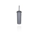 FMY HOME & GARDEN Gri Paslanmaz Metal Tuvalet Fırçası Dayanıklı Sert Fırçalı Wc Klozet Fırçası