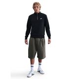 FN3864-010 M NK CLUB BB HZ TOP Siyah Fermuarlı Erkek Sweatshirt