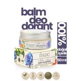 fnac Kadın | Mother Nature | 50 ml |%100 Doğal İçerikli Ter Kokusu Önleyici Krem Deodorant | Alüminyumsuz, Çinkosuz, Alkolsüz Doğal ve Etkili Kadın Deodorant