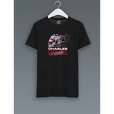 FNBX Charles Leclerc Kask T-Shirt - Siyah
