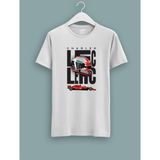 FNBX Charles Leclerc Kask T-Shirt - XL - Beyaz