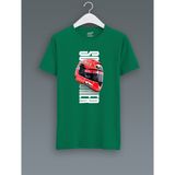 FNBX Schumacher Imzalı Kask T-Shirt - XL - Yeşil