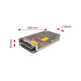 Fnirsi Luxury,12V 20A Kalın Metal Kasa Adaptör, Led Trafosu A Kalite