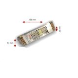 Fnirsi Luxury,12v 20a Ultra Slim Kasa Metal Adaptör, Led Trafosu
