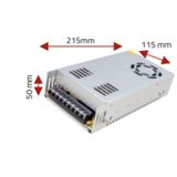 Fnirsi Luxury,24V 15A Metal Kasa Adaptör, Trafo