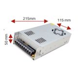 Fnirsi Luxury,24V 25A Metal Kasa Adaptör, Trafo
