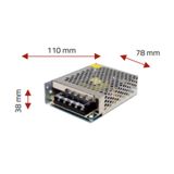 Fnirsi Luxury,24V 3A Metal Kasa Adaptör, Trafo