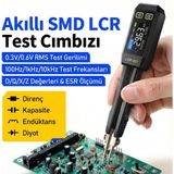 FNIRSI Mini Akıllı Dijital Cımbız LCR SMD ESR Transistör Test Cihazı %50 LCR-ST1