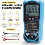 Fnirsi MT-40 Akıllı Dijital Multimetre 4000 Sayım