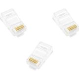 Fnw-Rj4530N Rj45 Cat5 Konnektör Gold Plated (100 Lü Paket)