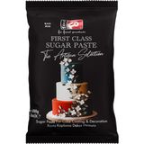 FO Siyah First Class Kaplama, Dekor ve Çiçek Yapımı için Şeker Hamuru 1 kg - 1 Adet