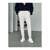 FO4RBS KM50324 jogger kumaş pantolon GRİ W
