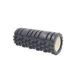 Foam Roller Masaj Köpüğü Köpük Rulo Yuvarlama Köpüğü 45 Cm siyah