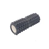 Foam Roller Tırtıklı Rulo Masaj Köpüğü Omurga Uyumlu 33 Cm SİYAH