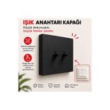 FOAMGREEN RENKLİ DEKORATİF IŞIK ANAHTAR KAPAĞI PRİZ ÇERÇEVESİ