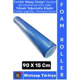 #Foamroller Spor Fitness Egzersiz Pilates Yoga Esneme Bacak Sırt Omuz Kalça Masajlı Uzun Foam Roller