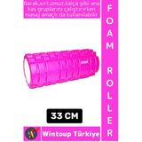 #Foamroller Spor Fitness Egzersiz Pilates Yoga Masaj Esneme Bacak Sırt Bel Omuz Kalça Foam Roller