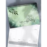 Fobinote Haftalık Planlayıcı 52 Hafta Planlama Defteri - A5 Spiralli Defter (Yeşil)