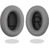 fobun bose Qc2 Kulaklık Pedi QC25 Ae2 AE2I AE2W Qc2 QC15 QC35 QC35II Soundlink Soundtrue Kulaklık Süngeri Yastığı Pedi - Gri - Siyah