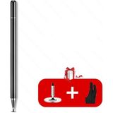 Fobun Dokunmatik Ekran Telefon Tablet Kalemi Apple Windows Android Samsung Xiaomi Tablet Telefon Bilgisayar Dokunmatik Ekran Kalemi Stylus Pen D Eldiven ve Yedek Başlık - Siyah