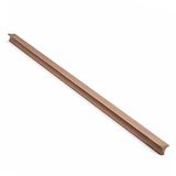 Foça Çizgili Bronz 800 Mm 80 Cm Çekmece Kulp Modern Metal Dolap Kulbu Mutfak Banyo Gardırop