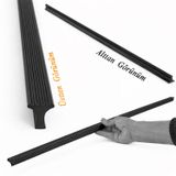 Foça Mat Siyah Çekmece Kulp 992 Mm Uzun Dolap Kulpu Modern Şerit Tasarım Mutfak Banyo Mobilya Kulpu