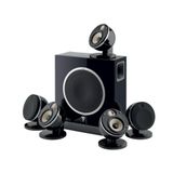 Focal Dôme Keten Paketi 5.1.2 Ev Sineması Sistemi Uyumlu - Siyah