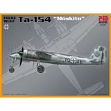 Focke Wulf Ta 154 Moskito Pm Model Gece Avcı Uçağı Demonte Plastik Maketi