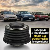 Focus 1-2 , Mondeo , Mondial Uyumlu Sabit Spor Direksiyon Göbeği Momo Tip