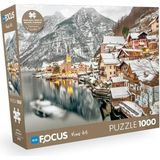 Focus 1000 Parça Hallstatt Puzzle Eğitici Oyuncak 3+ Yaş Aralığı İçin Premium Kalite
