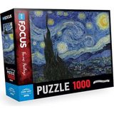 FOCUS-1000 Parça Yıldızlı Gece Puzzle Eğlenceli Tasarım 3+ Yaş İçin Zeka Geliştirici