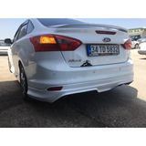 Focus 3 Sedan Uyumlu Arka Tampon Eki - Fiber - Boyasiz