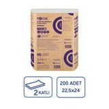 Focus Extra Z Katlı Kağıt Havlu 200X12 Adet 22,5*24 Cm