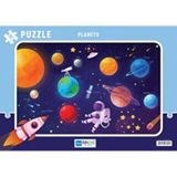 Focus Games BF391 Gezegenler 30 Parça Renkli Puzzle