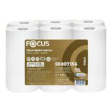 Focus Gold Quick Havlu, 2 Katlı, 6 Rulo, Beyaz Kağıt Havlu