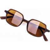 Focus On Arwen Matte Brown Güneş Gözlüğü - Kahverengi