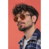 Focus On Asgard Matte Cream Brown Güneş Gözlüğü - Açık Kahverengi