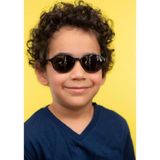 Focus On Eyewear 1-5 Yaş Siyah Yuvarlak Polarize Çocuk Güneş Gözlüğü