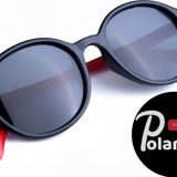 Focus On Eyewear 2-5 Yaş Siyah-Kırmızı Polarize Çocuk Güneş Gözlüğü