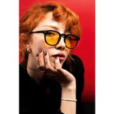 Focus On Eyewear Apex Siyah Sarı Güneş Gözlüğü
