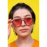 Focus On Eyewear Asgard Matte Black Red Güneş Gözlüğü