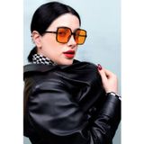 Focus On Eyewear Clara Black Orange Güneş Gözlüğü