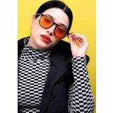 Focus On Eyewear Erica Black Orange Güneş Gözlüğü