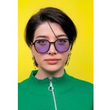 Focus On Eyewear Frodo Black Purple Güneş Gözlüğü