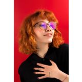 Focus On Eyewear Lady Cat Bal Mavi Işık Filtreli Ekran Gözlüğü