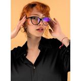 Focus On Eyewear Lady Cat Siyah Mavi Işık Filtreli Ekran Gözlüğü