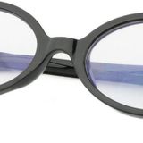 Focus On Eyewear Meri Siyah Oval Kadın Mavi Işık Gözlüğü