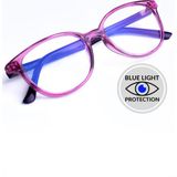 Focus On Eyewear Mor 3-8 Yaş Mavi Işık Filtreli Çocuk Ekran Gözlüğü